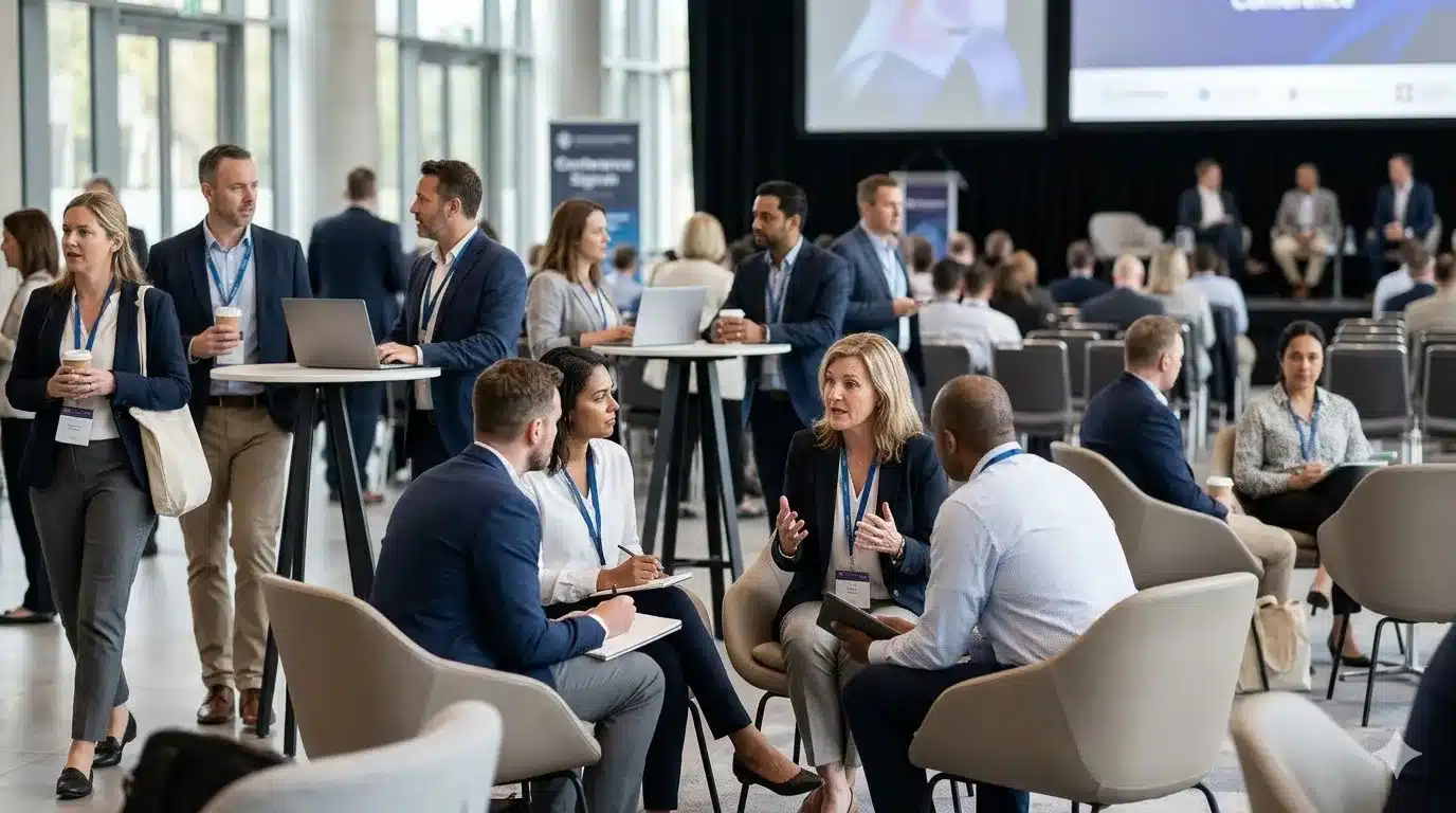 Enterprise XR training conference attendees - training directors, L&D leaders, and workforce development professionals