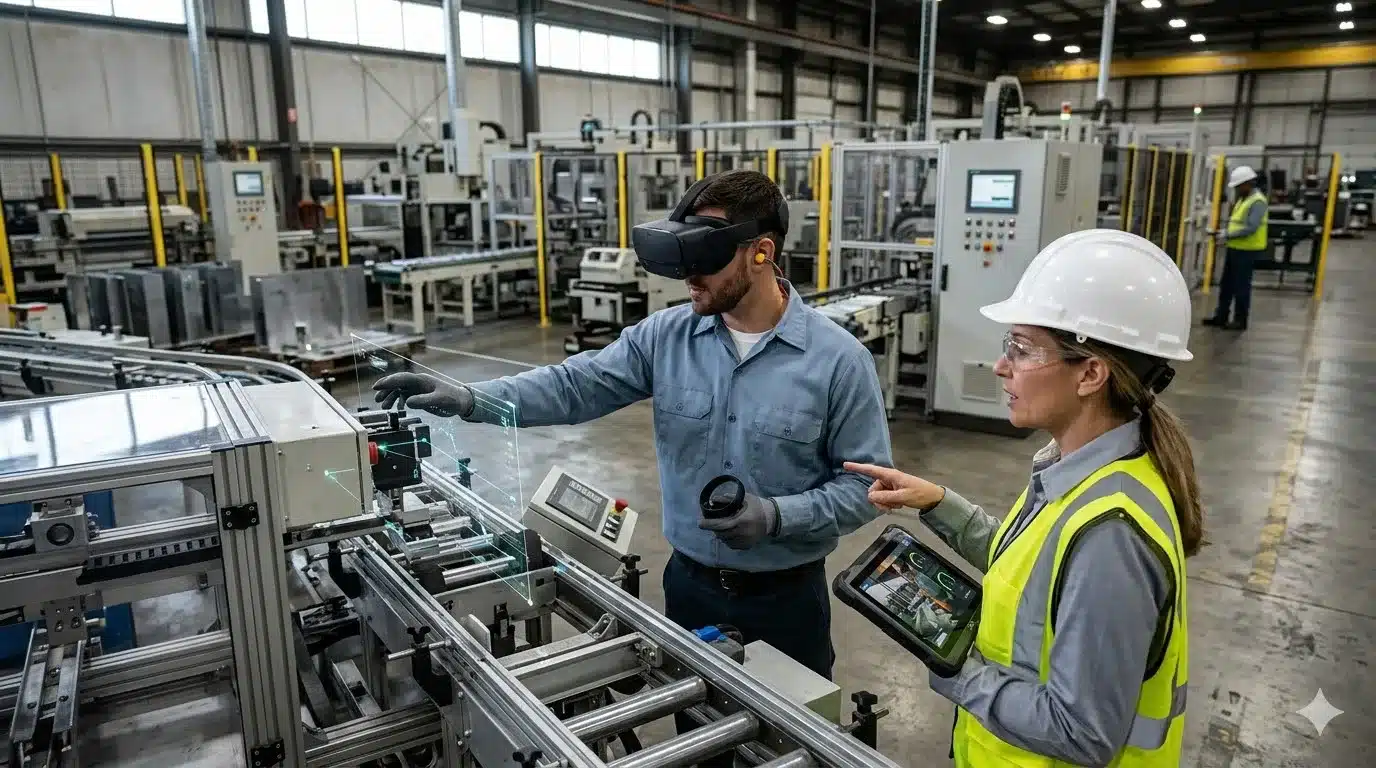 Enterprise XR workforce training - AI and XR for training, remote support, and work instructions