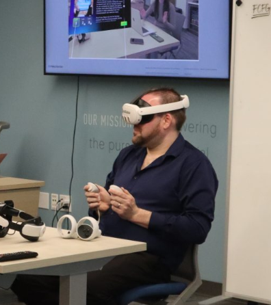 Immersion Is Not About Space: Designing AI-Driven VR Training
